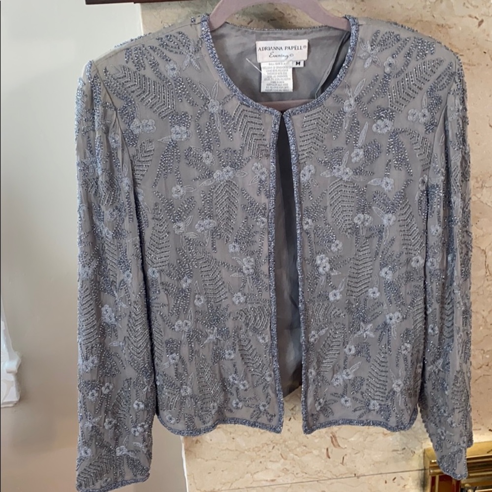 Adrianna Papell Evening Jacket
